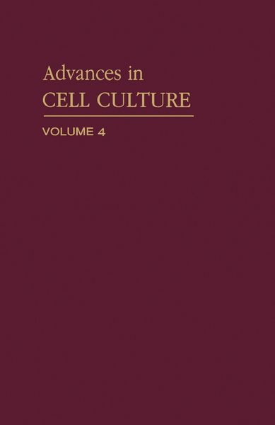 Produktbild: Advances in Cell Culture