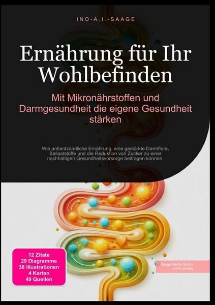 Produktbild: Ern&auml;hrung f&uuml;r Ihr Wohlbefinden: Mit Mikron&auml;hrstoffen und Darmgesundheit die eigene Gesundheit st&auml;rken