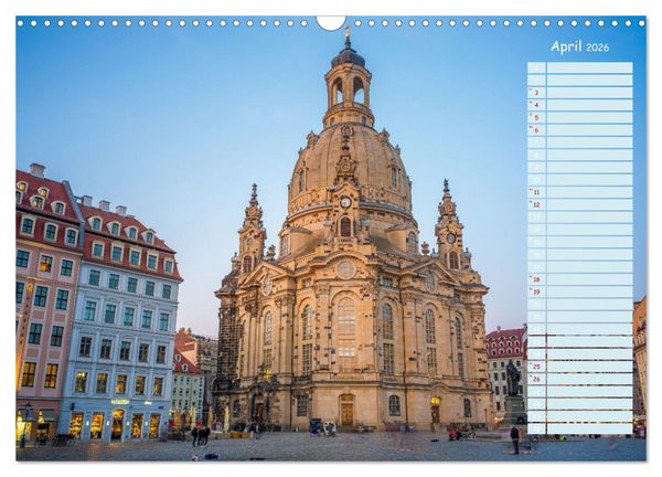 Produktbild: Dresden an der Elbe - Der Planer (Wandkalender 2026 DIN A3 quer), CALVENDO Monatskalender