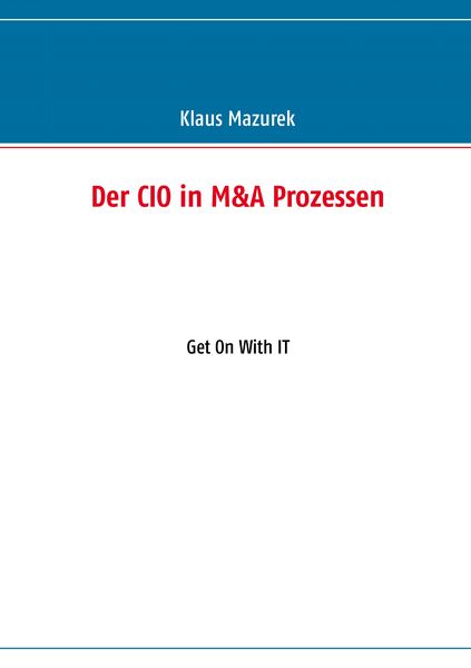 Produktbild: Der CIO in M&A Prozessen
