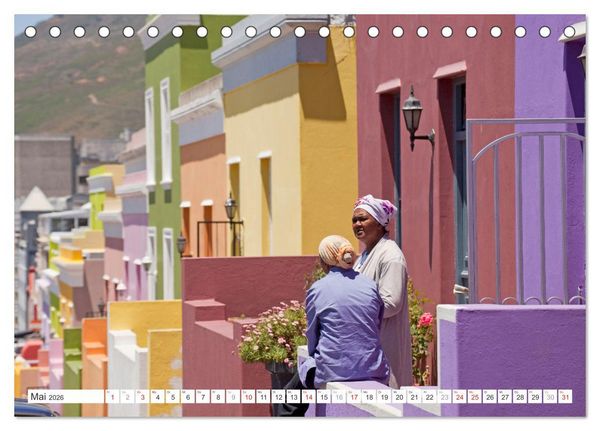 Produktbild: S&uuml;dafrika - Kapstadt (Tischkalender 2026 DIN A5 quer), CALVENDO Monatskalender