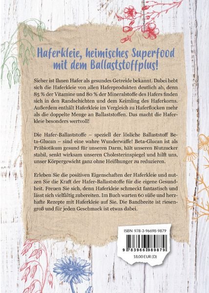 Produktbild: Ballaststoffwunder Haferkleie