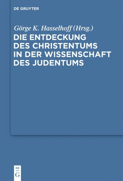 Produktbild: Die Entdeckung des Christentums in der Wissenschaft des Judentums