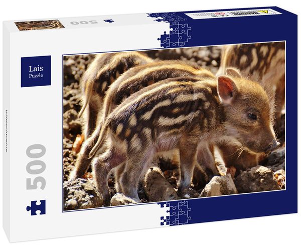 Lais Puzzle Wildschweine 500 Teile
