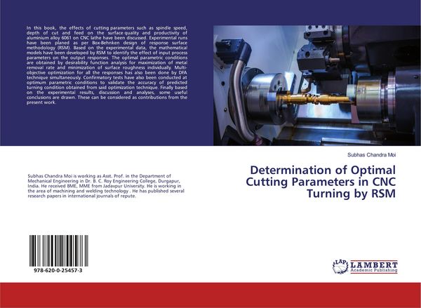 Produktbild: Determination of Optimal Cutting Parameters in CNC Turning by RSM