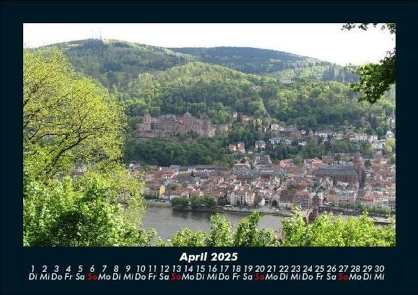 Produktbild: Berge 2025 Fotokalender DIN A5