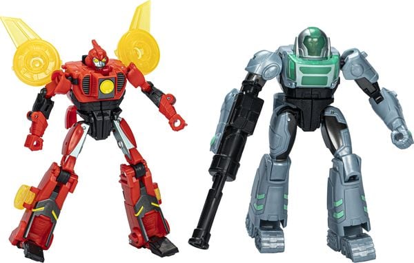Hasbro - Transformers - EarthSpark Cyber-Combiner Terran Twitch und Robby Malto
