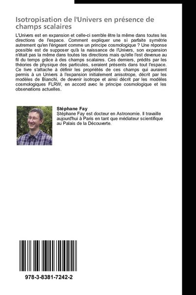 Produktbild: Isotropisation de l'Univers en pr&eacute;sence de champs scalaires