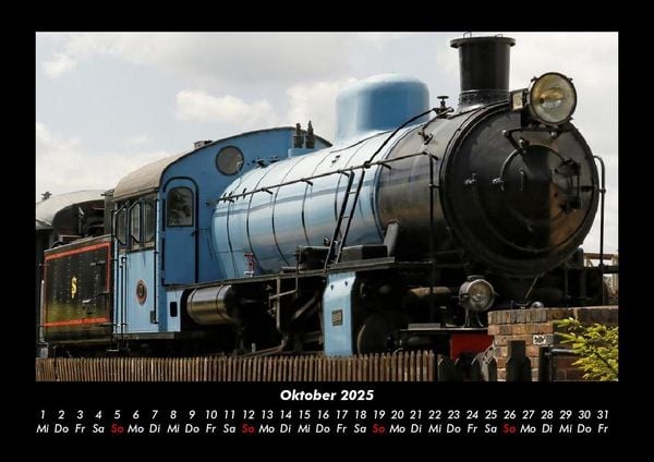 Produktbild: Züge 2025 Fotokalender DIN A3