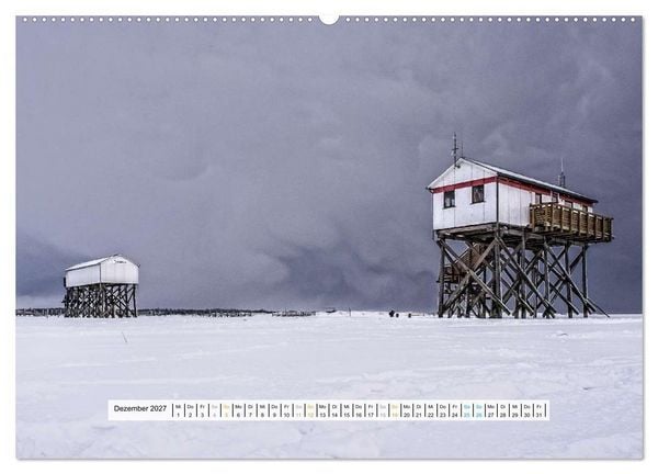 Produktbild: St. Peter-Ording (hochwertiger Premium Wandkalender 2027 DIN A2 quer), Kunstdruck in Hochglanz