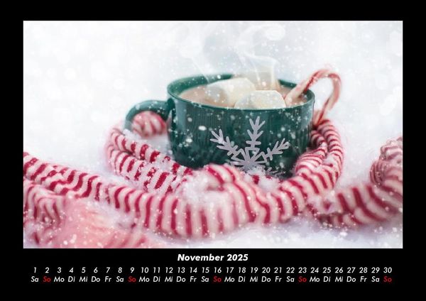 Produktbild: World of Sweets 2025 Fotokalender DIN A3