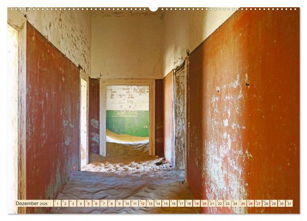 Produktbild: Kolmannskuppe Lost Place in Namibia (Wandkalender 2026 DIN A2 quer), CALVENDO Monatskalender