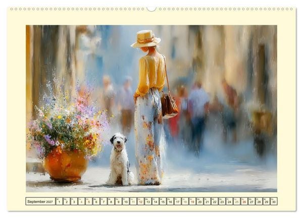 Produktbild: Urbanes Leben. Buntes Sommertreiben in der Stadt (Wandkalender 2027 DIN A2 quer), CALVENDO Monatskalender