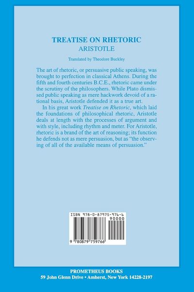 Produktbild: Treatise on Rhetoric
