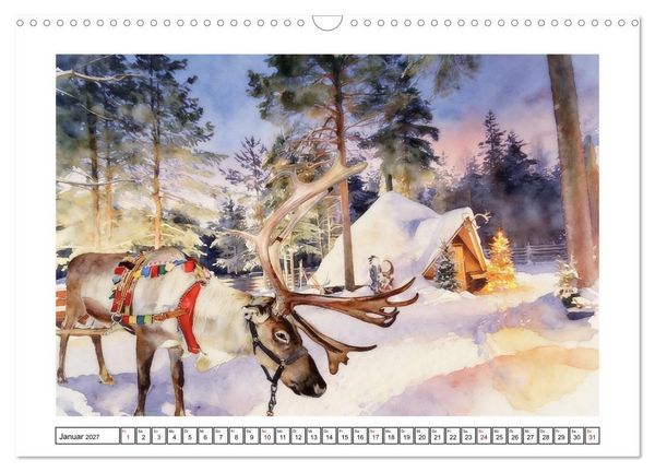 Produktbild: Finnland - Naturparadies (Wandkalender 2027 DIN A3 quer), CALVENDO Monatskalender