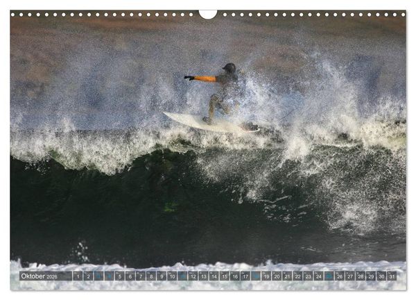 Produktbild: Faszination Surfen (Wandkalender 2026 DIN A3 quer), CALVENDO Monatskalender
