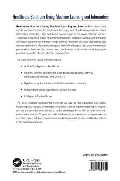 Produktbild: Healthcare Solutions Using Machine Learning and Informatics