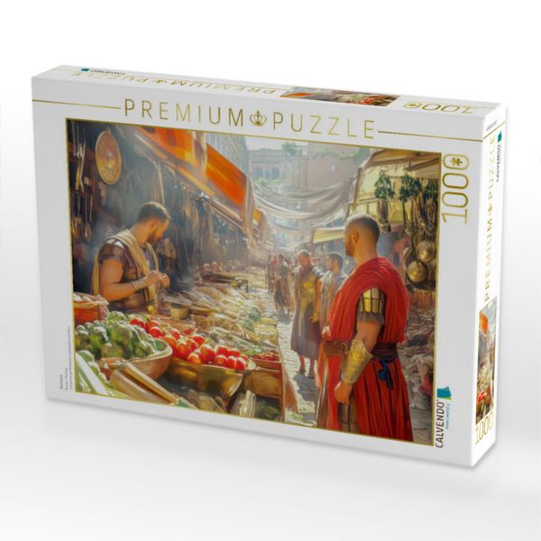 Produktbild: CALVENDO Puzzle Romains | 1000 Teile Lege-Gr&ouml;&szlig;e 64x48cm Foto-Puzzle f&uuml;r gl&uuml;ckliche Stunden