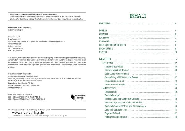 Produktbild: Das Touren-Kochbuch