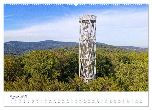 Produktbild: Taunus, deine T&uuml;rme (hochwertiger Premium Wandkalender 2026 DIN A2 quer), Kunstdruck in Hochglanz