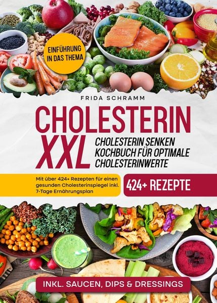Produktbild: Cholesterin XXL - Cholesterin senken Kochbuch f&uuml;r optimale Cholesterinwerte