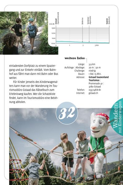 Produktbild: K&uuml;mmerly+Frey Erlebnis Schweiz Wandern mit Kinderwagen - Wanderf&uuml;hrer
