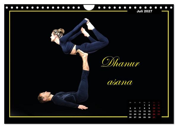 Produktbild: Yoga - Asana (Wandkalender 2027 DIN A4 quer), CALVENDO Monatskalender