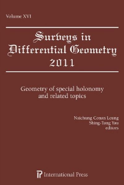 Produktbild: Surveys in Differential Geometry, Vol. 16 (2011)