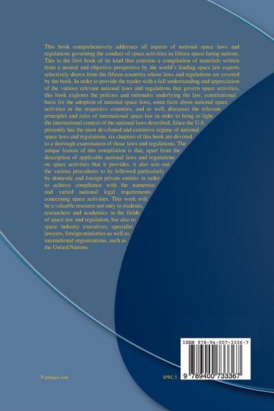 Produktbild: National Regulation of Space Activities