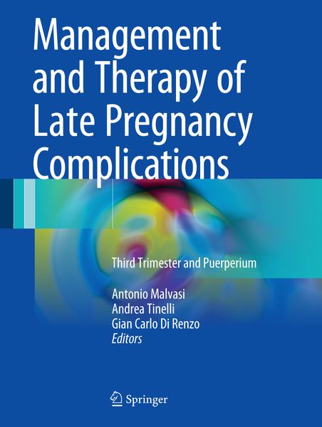 Produktbild: Management and Therapy of Late Pregnancy Complications