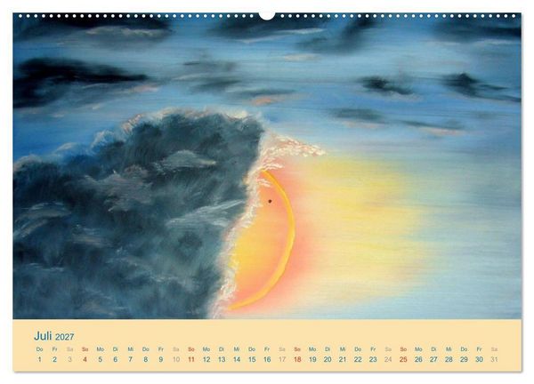 Produktbild: Kunstkalender 2027 - Augenblicke der Malerei (Wandkalender 2027 DIN A2 quer), CALVENDO Monatskalender