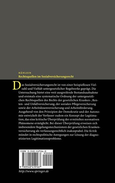 Produktbild: Rechtsquellen im Sozialversicherungsrecht