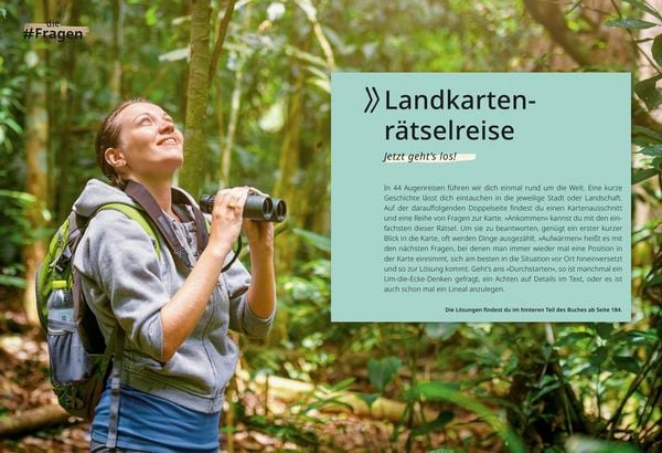 Produktbild: Landkarten-R&auml;tselreise um die Welt