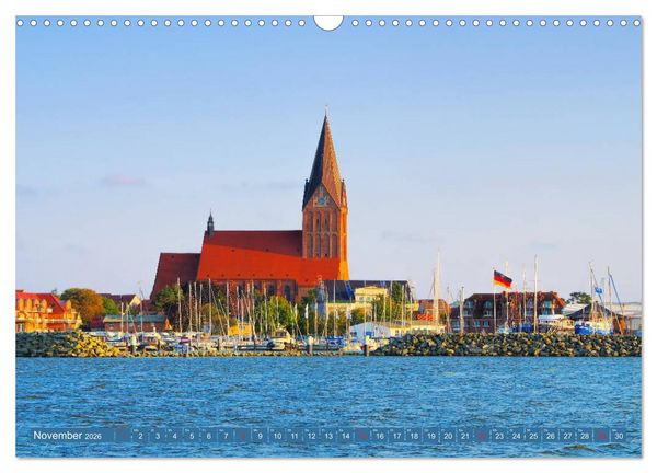 Produktbild: Vinetastadt Barth - Spaziergang durch die historische Stadt (Wandkalender 2026 DIN A3 quer), CALVENDO Monatskalender