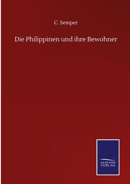 Produktbild: Die Philippinen und ihre Bewohner