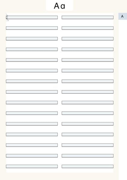 Produktbild: Mein eigenes W&ouml;rterheft - Lineatur 3 mit seitlichem ABC-Register