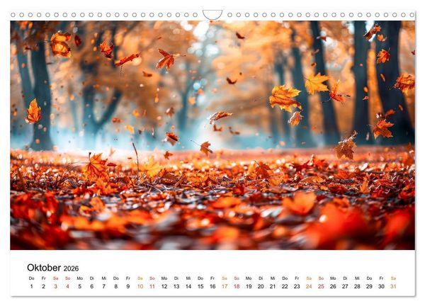 Produktbild: Natur im Jahr (Wandkalender 2026 DIN A3 quer), CALVENDO Monatskalender