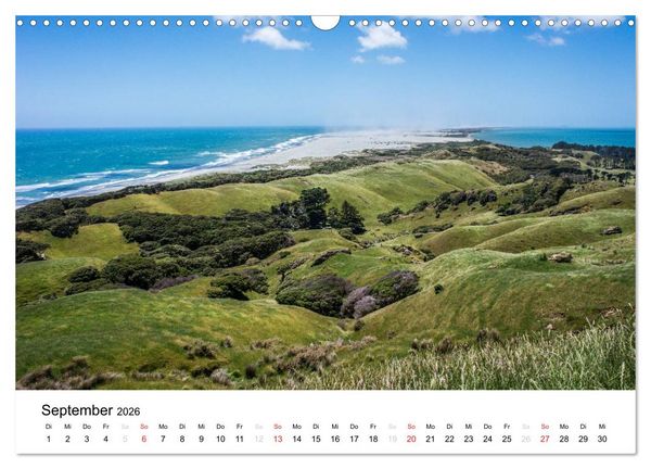 Produktbild: Neuseeland (Wandkalender 2026 DIN A3 quer), CALVENDO Monatskalender