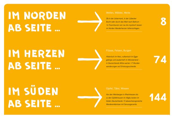 Produktbild: 52 kleine & gro&szlig;e Eskapaden in Deutschland - Auf gehts zum Wandern