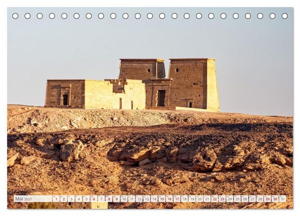 Produktbild: Monumente der Ewigkeit - von Wesiren bis zu C&auml;saren in &Auml;gypten (Tischkalender 2027 DIN A5 quer), CALVENDO Monatskalender
