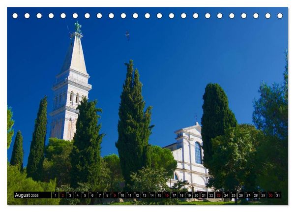 Produktbild: Rund um Rovinj (Tischkalender 2026 DIN A5 quer), CALVENDO Monatskalender