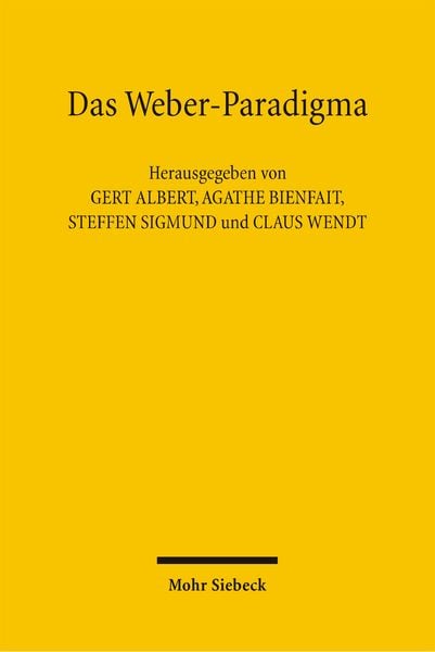 Produktbild: Das Weber-Paradigma