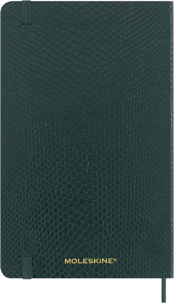 Produktbild: Moleskine Vegea Boa Notizbuch A5 liniert Kt gr&uuml;n in Box