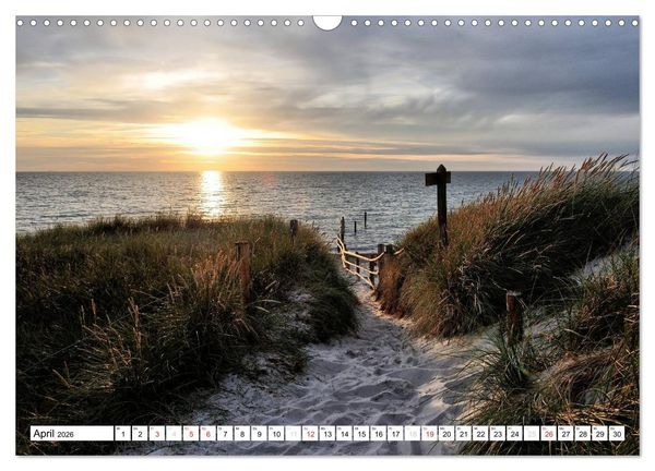 Produktbild: Naturschauspiel Dar&szlig;er Weststrand (Wandkalender 2026 DIN A3 quer), CALVENDO Monatskalender
