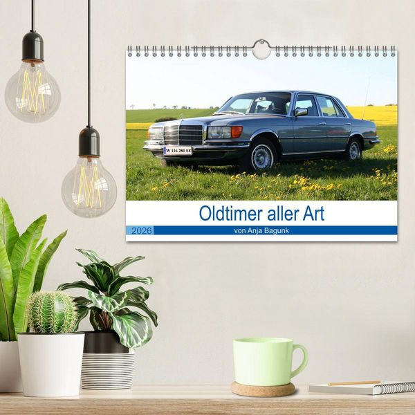 Produktbild: Oldtimer aller Art (Wandkalender 2026 DIN A4 quer), CALVENDO Monatskalender