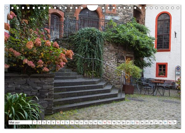 Produktbild: Die sch&ouml;nsten Orte im Moseltal - Von der Burg Eltz bis nach Trier (Wandkalender 2027 DIN A4 quer), CALVENDO Monatskalender
