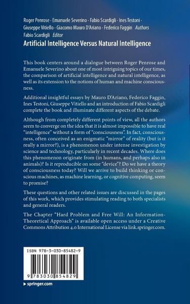 Produktbild: Artificial Intelligence Versus Natural Intelligence