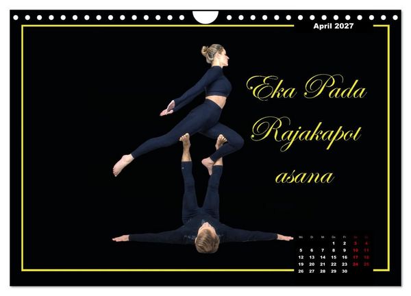 Produktbild: Yoga - Asana (Wandkalender 2027 DIN A4 quer), CALVENDO Monatskalender