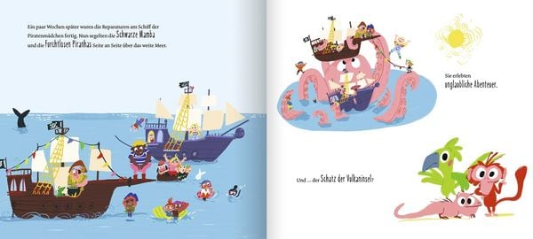 Produktbild: Ella Piratella und die furchtlosen Piranhas