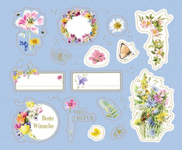 Produktbild: Stickerbuch &ndash; Sticker und Etiketten